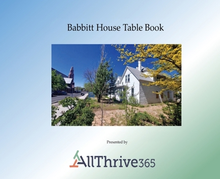 Hardcover Babbitt House Table Book