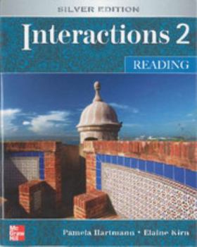 Paperback Interactions Level 2 Reading Student Book Plus Key Code for E-Course Book