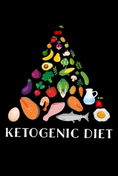 Paperback Ketogenic Diet Pyramid: 6x9 120 pages dot grid - Your personal Diary Book