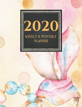 Paperback 2020 Weekly & Monthly Planner: Planner And Journal Organizer 2020 - Planner Calendar 2020 Book