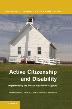 Paperback Active Citizenship and Disability: Implementing the Personalisation of Support Book