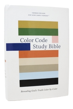 Hardcover Color Code Study Bible, Revealing God's Truth Color by Color (Nkjv, Hardcover, Red Letter) Book