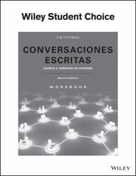 Paperback Conversaciones Escritas: Lectura Y Redacción En Contexto Workbook Book