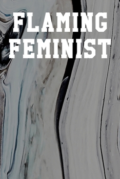 Paperback Flaming Feminist: Guitar Tab Notebook 6"x9" 120 Pages Book