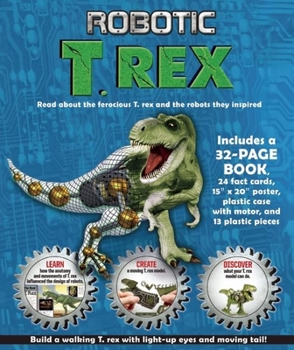 Hardcover Robotic T. Rex Book