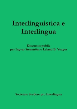 Paperback Interlinguistica e Interlingua [Interlingua] Book