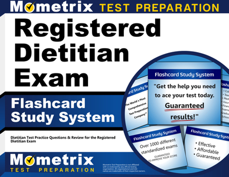 Misc. Registered Dietitian Exam Flashcard Study System: Dietitian Test Practice Questions & Review for the Registered Dietitian Exam Book