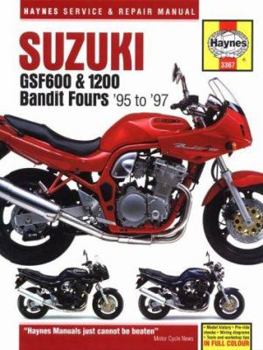 Hardcover Suzuki 6SF600 & 6SF1200 Bandit 600CC & 1200CC: 1989 Thru 1997 Book