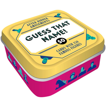 Misc. After Dinner Amusements: Guess That Name!: 50 Cards with 250 Famous Figures Book