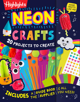 Hardcover Neon Crafts: 20 Projects to Create Book