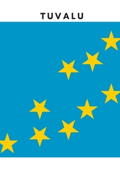 Paperback Tuvalu: Country Flag A5 Notebook to write in with 120 pages Book
