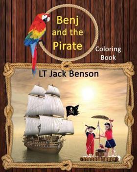 Paperback Benj and the Pirate Coloring Book