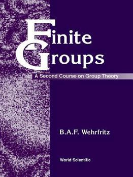 Hardcover Finite Groups: A Second Course on Group Theory Book