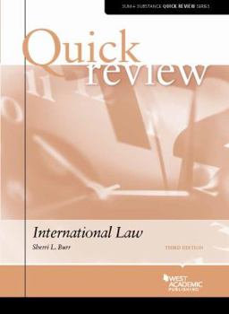 Paperback Quick Review of International Law (Quick Reviews) Book