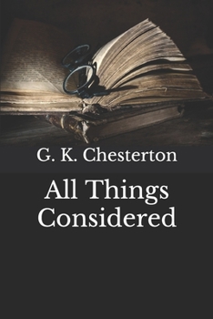 Paperback All Things Considered Book