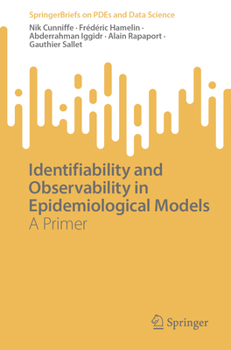 Paperback Identifiability and Observability in Epidemiological Models: A Primer Book