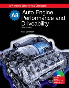 Hardcover Auto Engine Performance and Driveability, A8 Book
