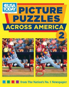 Paperback USA Today Picture Puzzles Across America 2 Book