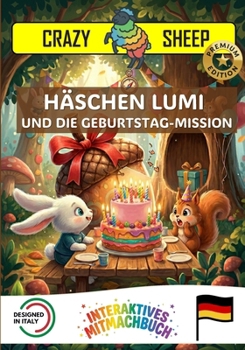 HÄSCHEN LUMI UND DIE GEBURTSTAGS-MISSION: - PREMIUM EDITION - Eine magische Geburtstags-Mission: Hilf LUMI, ein fantastisches Geschenk für das ... (Crazy Sheep - Actions) (Italian Edition)