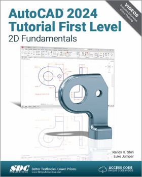 Paperback AutoCAD 2024 Tutorial First Level 2D Fundamentals Book