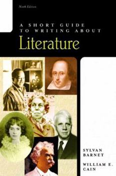 Paperback A Short Guide to Writing about Literature (9th Edition) Book