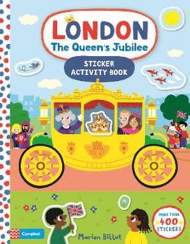 Paperback London The Queen's Jubilee Sticker Activity Book (Campbell London) Book