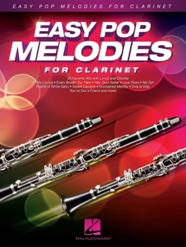 Misc. Easy Pop Melodies: For Clarinet Book