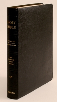 Leather Bound Old Scofield Study Bible-KJV-Large Print [Large Print] Book