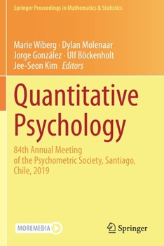 Paperback Quantitative Psychology: 84th Annual Meeting of the Psychometric Society, Santiago, Chile, 2019 Book