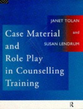 Paperback Case Material and Role Play in Counselling Training Book