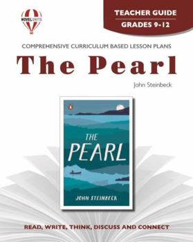 Paperback The Pearl - Teacher Guide by Novel Units Book