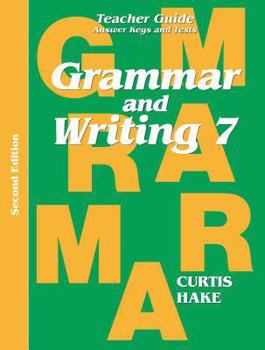 Paperback Grammar & Writing Teacher Edition Grade 7 2nd Edition 2014 Book