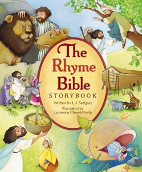 Hardcover The Rhyme Bible Storybook Book