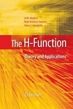 Paperback The H-Function: Theory and Applications Book