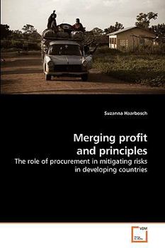 Paperback Merging profit and principles Book