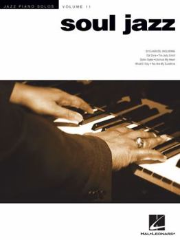 Paperback Soul Jazz: Jazz Piano Solos Series Volume 11 Book