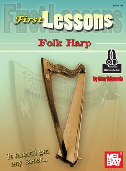 Paperback First Lessons Folk Harp Book