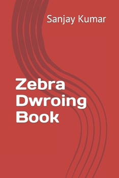 Paperback Zebra Dwroing Book