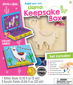 Accessory Llama Keepsake Box Book