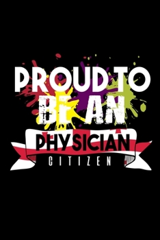 Paperback Proud to be a physician citizen: 110 Game Sheets - 660 Tic-Tac-Toe Blank Games - Soft Cover Book for Kids - Traveling & Summer Vacations - 6 x 9 in - Book