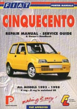 Paperback Fiat Cinquencento: Repair Manual and Service Guide Book