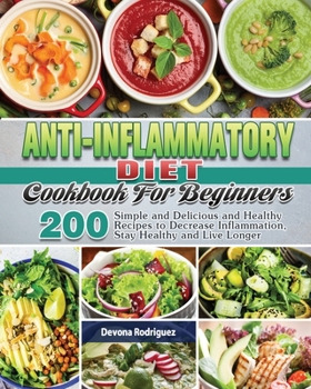 Paperback Anti-Inflammatory Diet Cookbook For Beginners Book