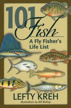 Hardcover 101 Fish: A Fly Fisher's Life List Book