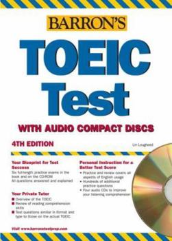 Paperback Barron's TOEIC Test, 4th Edition Book