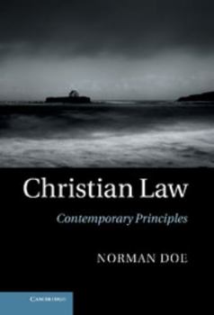Hardcover Christian Law: Contemporary Principles Book