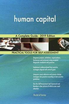 Paperback human capital A Complete Guide - 2019 Edition Book