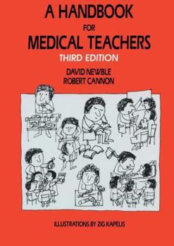 Paperback A Handbook for Medical Teachers Book