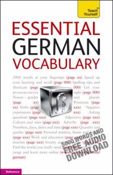 Paperback Essential German Vocabulary Book