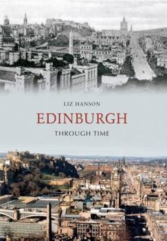 Paperback Edinburgh Through Time Book