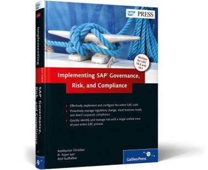 Hardcover Implementing SAP Governance, Risk, and Compliance Book